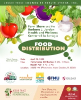 (BPRW) Jessie Trice Community Health System to Host Farm Share/Health Fair on April 29th