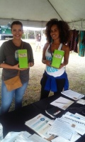 (BPRW) Partners for the “Make Healthy Happen Miami” initiative attended the EcoFest in Liberty City