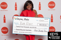 (BPRW) Kim Roxie wins the $25K Keys to Success Pitch Contest and Richelieu Dennis contributes another $25K!