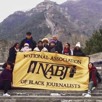 NABJ members at the Great Wall in Beijing, China.