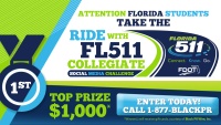 Take the "Ride with FL511" Collegiate Social Media Challenge