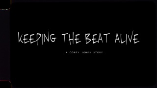 Title Frame of the Jeff Mustard, Corey Jones, Mini-Doc, "Keeping the Beat Alive"