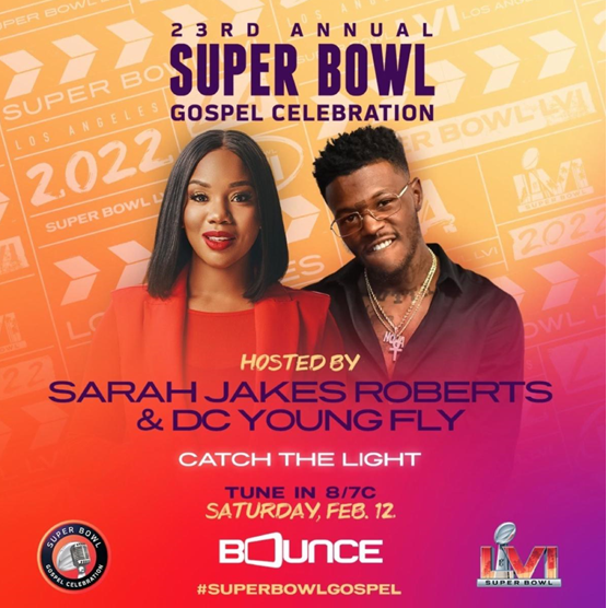 BPRW) THE 23RD ANNUAL SUPER BOWL GOSPEL CELEBRATION RETURNS WITH TRIPLE  THREAT SIMULCAST STREAMING ON PRIME VIDEO AND IMDB TV AND PREMIERING ON  BOUNCE TV SATURDAY, FEBRUARY 12 AT 8E/7C ON, WITH