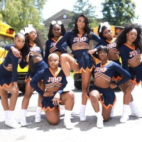 (BPRW) WSSU Powerhouse Red and White Cheerleaders featured in Ciaras video for JUMP