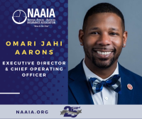 (BPRW) NAAIA National Board of Directors Names Omari Aarons as Executive Director