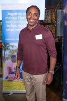 Purvis Bell, a principal in the investment group for NextEra Energy (NEE), FPL’s parent company, was one of the judges for the pitch competition. Photo credit: Ricardo Reyes, Sonshine Communications