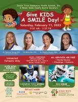 (BPRW) Jessie Trice Community Health System to host their free “Give Kids A Smile Day” with Guest Appearances by NFL Players Chatarius “Tutu” Atwell and Zach Sieler 