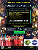 (BPRW) Voices of Jamaica set for February 24th – Focusing on Culture and Business