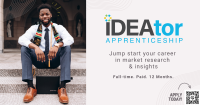 Apply for the IDEAtor Apprenticeship for a career in market research.