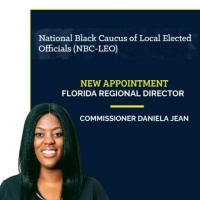 (BPRW) North Miami Beach Commissioner Daniela Jean Appointed to the National Black Caucus of Local Elected Officials (NBC-LEO)