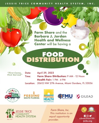 (BPRW) Jessie Trice Community Health System to Host Farm Share/Health Fair on April 29th | Press releases