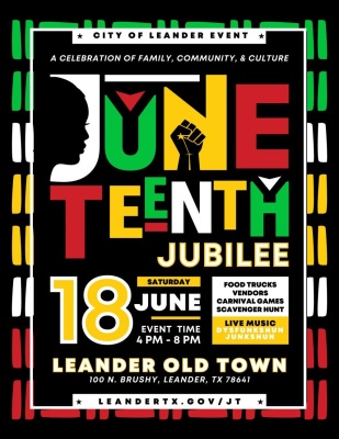 (BPRW) Leander to host Juneteenth Block Party | Press releases