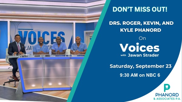 (BPRW) Drs. Roger, Kevin, and Kyle Phanord to Share Expert Insights on Oral Health on “Voices with Jawan Strader” | Black PR Wire, Inc.