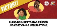 (BPRW) The Keeping Families Connected/No Cost Calls Coalition Celebrate Governor Healey and the MA State Legislature Putting Families Over Prison Profiteering