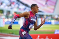 Quincy Wilson competes in the finals of the 400 meters at U.S. Olympic Track & Field trials at Hayward Field in Eugene, Ore. last month. Photo Credit: Ben Lonergan / USA Today Network via Reuters