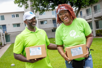(BPRW) Florida Power & Light Company provides Hurricane Preparedness Meal Kits in Broward County