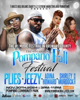 (BPRW) 4th Annual Pompano Fall Festival: Shirley Murdock, Adina  Howard, Jeezy, and Plies Headline Broward County’s Top Music Festival