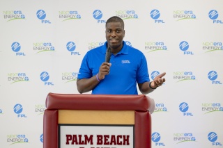 Dion Watson, Director of Energy Resources Development at NextEra Energy, participated in the energy career workshop.