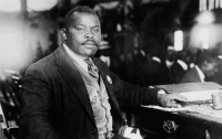 Jamaican born African American nationalist Marcus Garvey, circa, 1920. Library of Congress