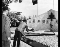 Jamaica Gleaner Published | Dr. King & Coretta Scott visit to Jamaica’s National Garvey Monument, June 29, 1965