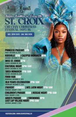 (BPRW) The U.S. Virgin Islands Department of Tourism and Division of Festivals Announces Dates for St. Croix’s Crucian Christmas Festival 2025-26 | Tech Zone Daily