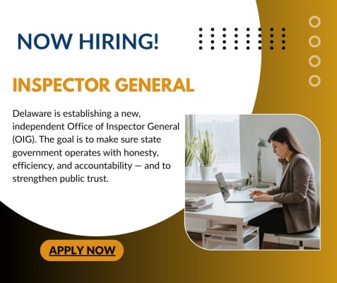 (BPRW) Now Accepting Applications for Delaware Office of Inspector General | Black PR Wire, Inc. (BPRW) Now Accepting Applications for Delaware Office of Inspector General | Black PR Wire, Inc.