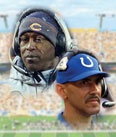 Tony Dungy and Lovie Smith