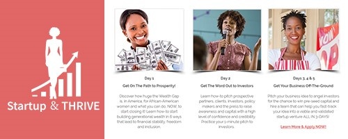 A Defining Moment In History For Black Women ...Startup & THRIVE!