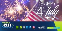 (BPRW) Celebrate Independence Day using the FL511 Mobile App
