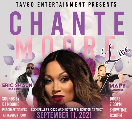 (BPRW) MULTI-AWARD WINNING R&B HUMMINGBIRD CHANTE’ MOORE LIVE IN CONCERT (Powered by TAVGO ENTERTAINMENT) | Press releases