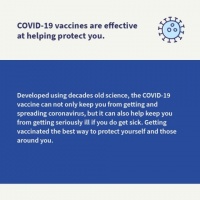 COVID-19 vaccines are effective at helping protect you. (Graphic: Business Wire)