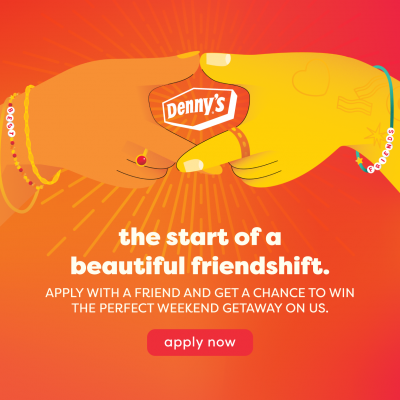 (BPRW) Calling All Besties – Denny’s is Hiring Best Friends and Offering Them a Chance to Win “The Perfect Weekend Off”  | Black PR Wire, Inc.