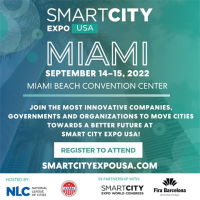 (BPRW) SMART CITY EXPO USA TO CONVENE SEPTEMBER 14-15, 2022 IN MIAMI, FL