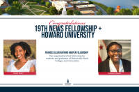 (BPRW) Howard University Alums Daja E. Henry and Katherine Gilyard Awarded Frances Ellen Watkins Harper Fellowship from The 19th News